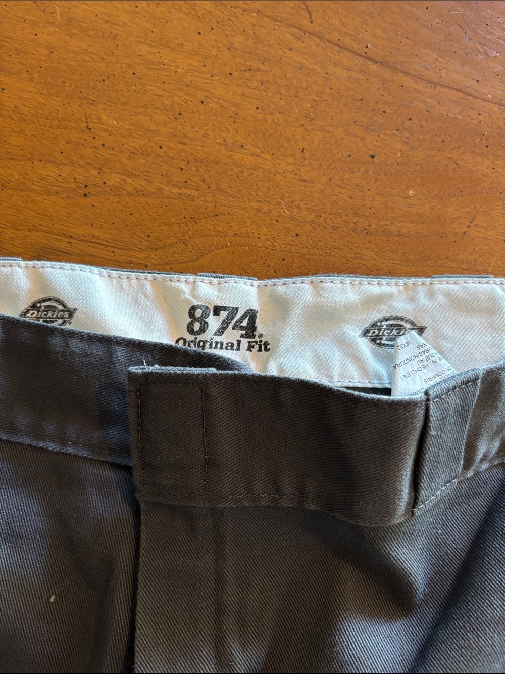 Dickies 874 Original Fit Work Pants - Charcoal 38x32